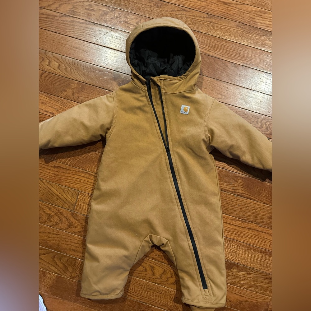 Carhartt 6 month quick duck snowsuit